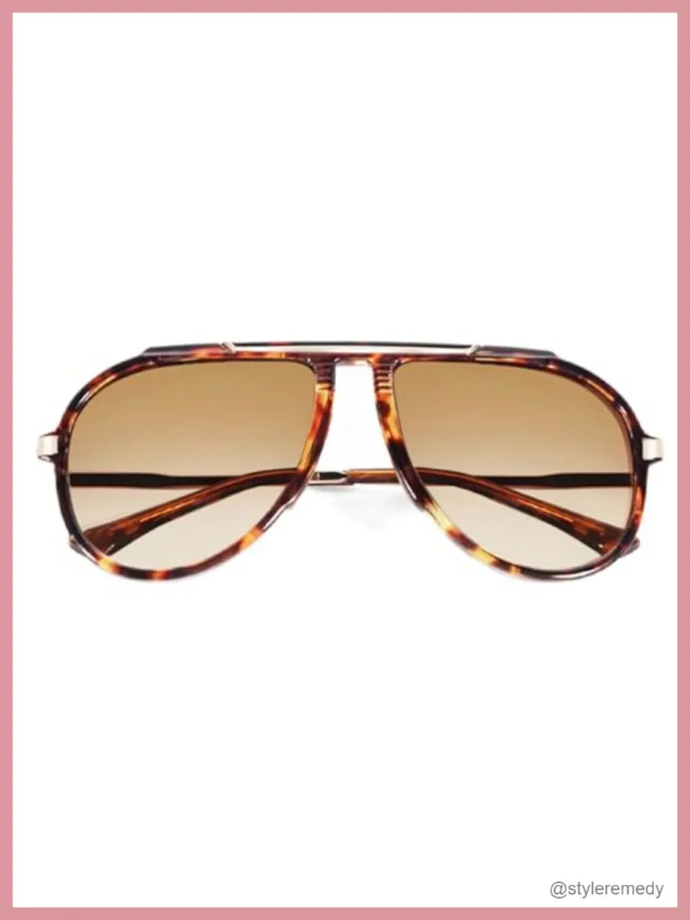 Oversized Aviator Sunglasses Women Men Retro Vintage Metal Frame UV Protection